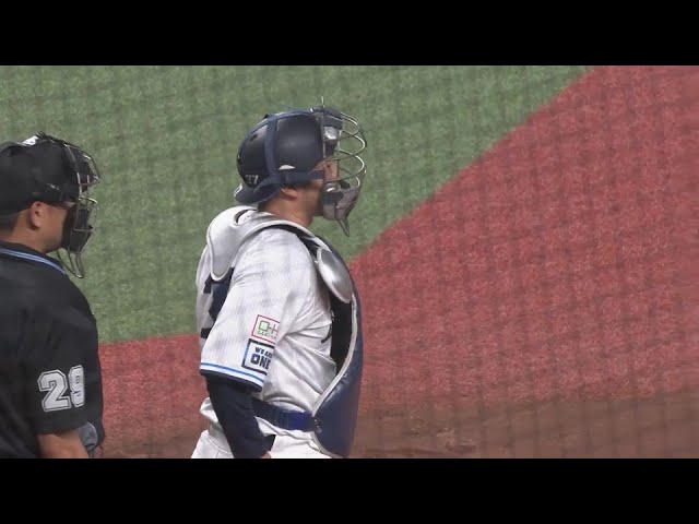 【ファーム】ライオンズ・柘植世那 盗塁を刺し強肩を見せる!! 2024年5月23日 埼玉西武ライオンズ 対 横浜DeNAベイスターズ