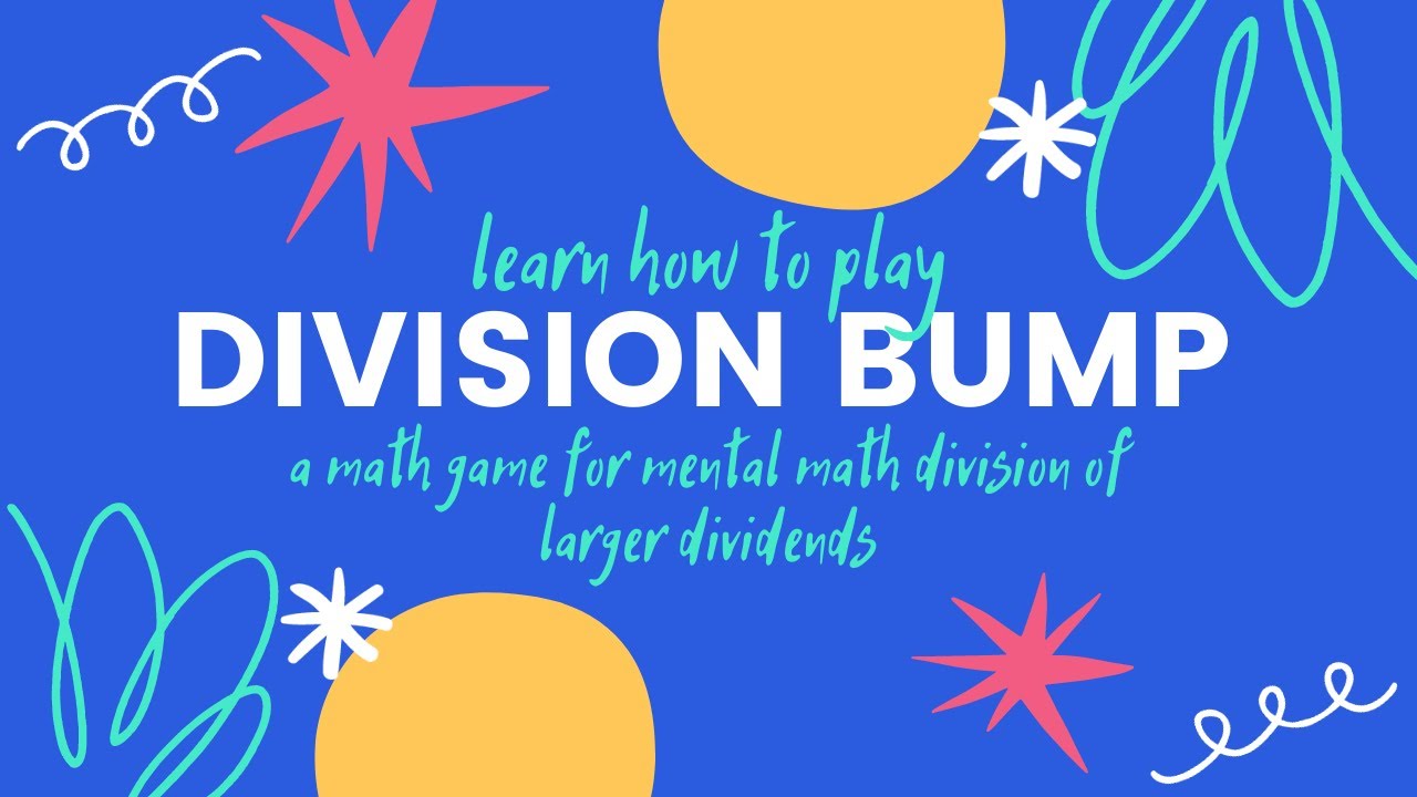 Division Bump Math Game