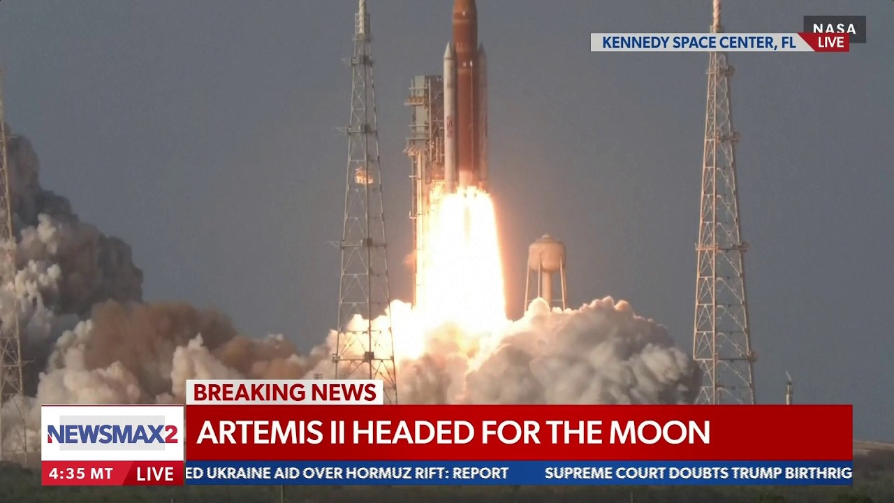 WATCH LIVE: NASA launches Artemis II mission to moon | NEWSMAX2