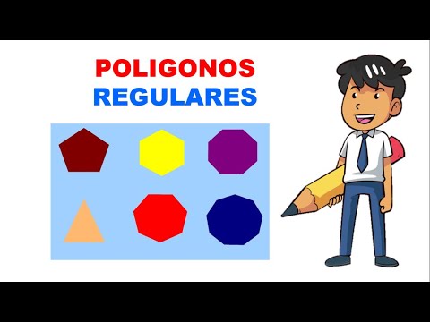 TODOS LOS POLÍGONOS REGULARES Súper fácil - Para principiantes Nombre, escritura y dibujo
