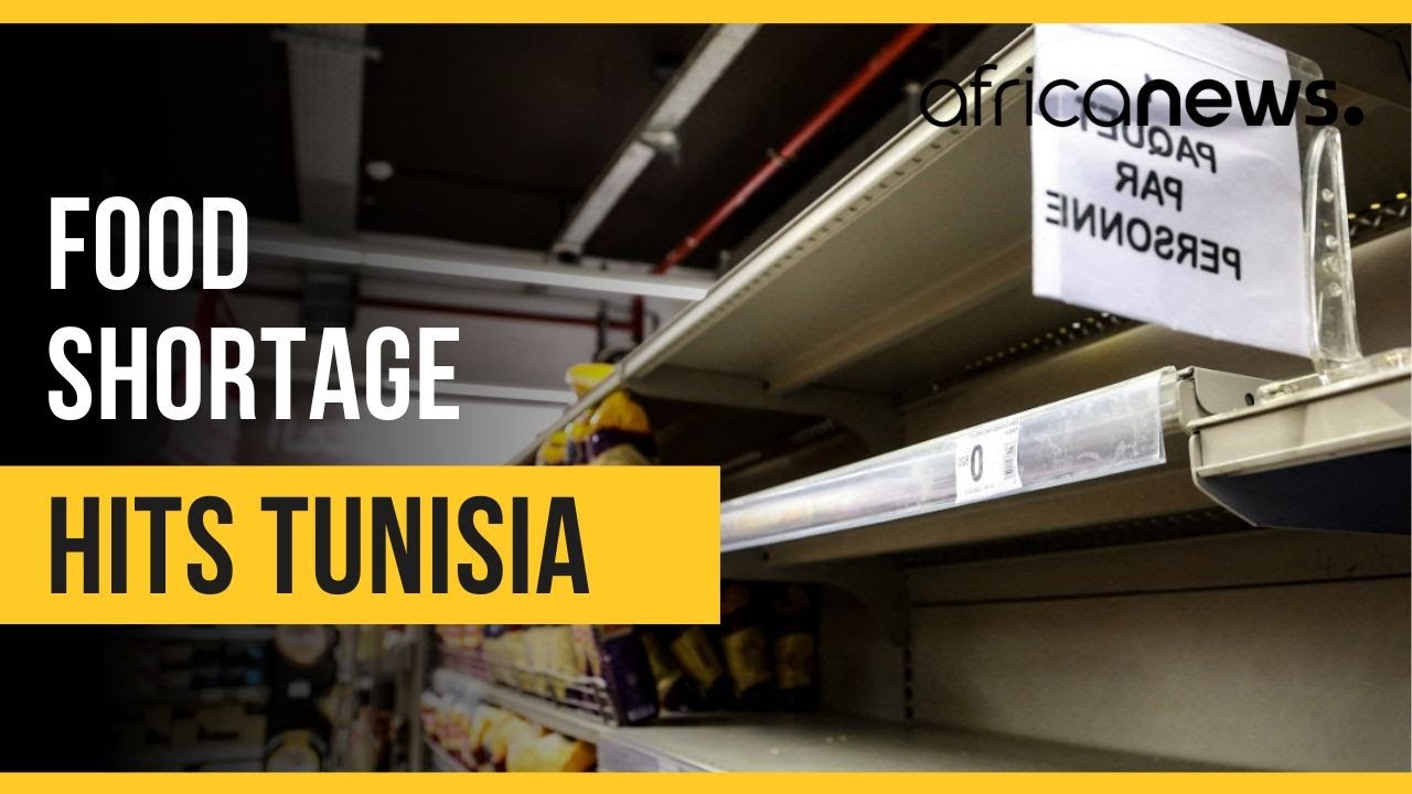 Food shortages and rising food prices hit Tunisia