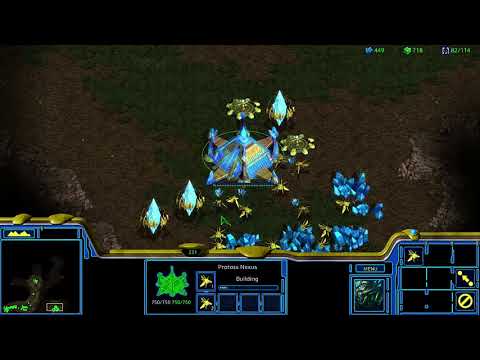 StarCraft Remastered - Episode 3 The Fall - Protoss Campaign [Mission 9 Shadow Hunters]