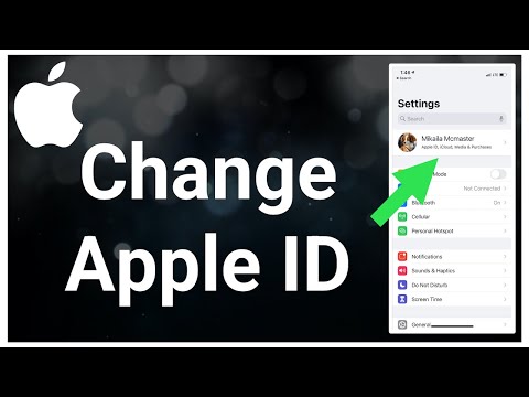 How To Change Apple ID (iPhone)