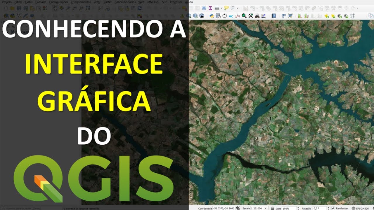 Conhecendo a Interface Gráfica do Software QGIS