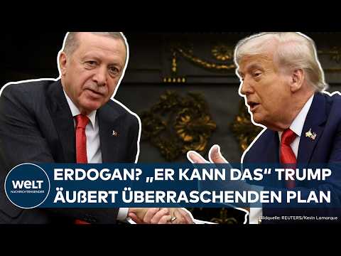 UKRAINE-KRIEG: "Er kann das, er ist ein Freund von mir" Trump nennt überraschenden Friedensstifter