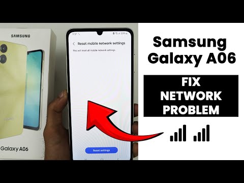 Fix Network Problem In Samsung A06 | Solve Network Issues
