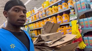 Overnight Stocking at Walmart at 10 pm be like …