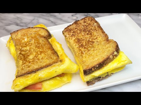 One Pan Egg Toast | Avocado & Tomato | Trending Breakfast Toast