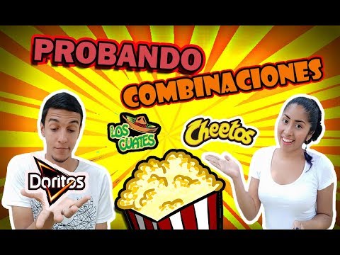 Combinaciones para COMER PALOMITAS de MAIZ 🍿| Andres y Alicia
