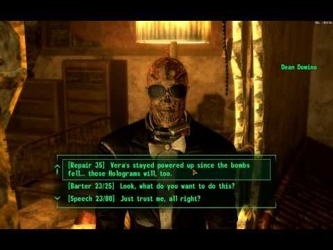 Fallout NV Dead Money Walkthrough, Part 21: Activating Security Holograms for Dean (in 1080p HD)