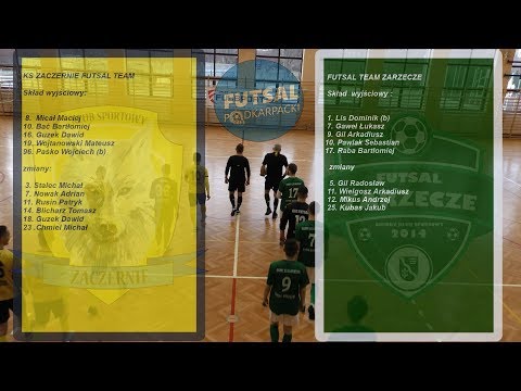 KS Zaczernie Futsal Team  - Zarzecze Futsal Team II Liga Futsalu mecz rozegrany 21.12.2019 r.