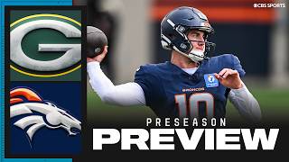 NFL Preseason Game Preview: Broncos vs Packers | Predictions + Position Battles to Watch