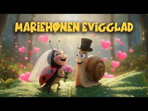 Mariehønen Evigglad | Glad børnesang om venskab og glæde
