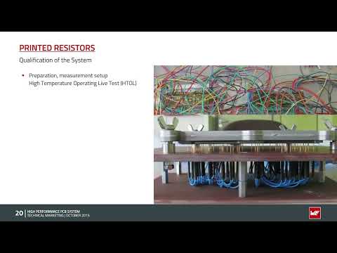 Printed Resistors in a High Performance PCB System - Printed Polymer