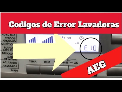 Video - Como solucionar algunos de los errores de tu lavadora