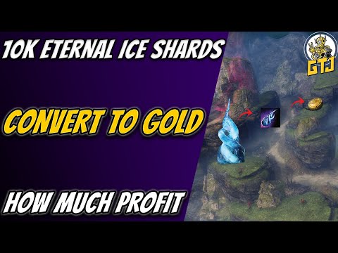 Turning 10K GW2 Eternal Ice Shards To Gold