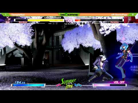 UNIEL Top 8 @ Summer Jam 9 - TempleNut (Gordeau) vs cR SonicFox (Carmine) [720p/60fps]