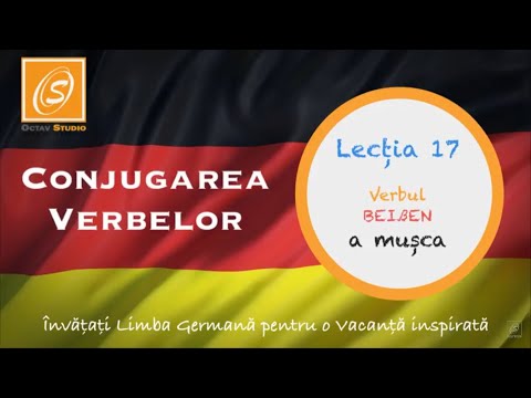 Lecția 17 - Conjugarea Verbului BEIẞEN - a muşca - cu Traducere - Lecții de Conjugare  în Germană
