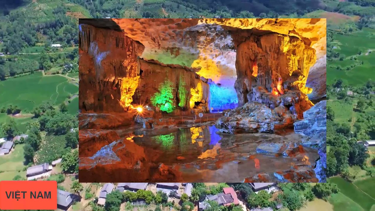 Vietnam. Country with a Red Flag with a Yellow Star