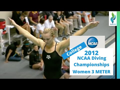 2012 NCAA Women 3 Meter Diving - NCAA Division I (1) Diving Championships