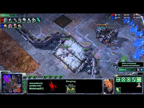 oGs Supernova vs Empire Violet on Antiga Shipyards - Starcraft 2