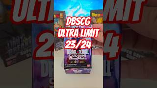 DBSCG Ultra limit #dragonball #dragonballsuper #dragonballtcg #animecommunity #packopening