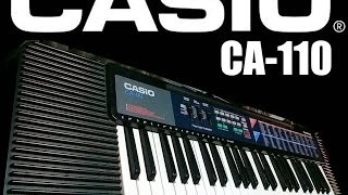 Video thumbnail for CASIO CA-110 by Keyboards - review - repair