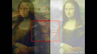 5170＜4969【10r】A Dog in Mona Lisa,eating Human Skull人間の頭蓋骨を食べるモナリザの中の犬Hiroshi Hayashiはやし浩司P