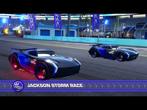 Cars 3: Driven to Win [PS4] Gameplay - Jackson Storm vs Jackson Storm (Who's the real Champion?)