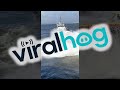 Big Wave Rocks Boat ViralHog