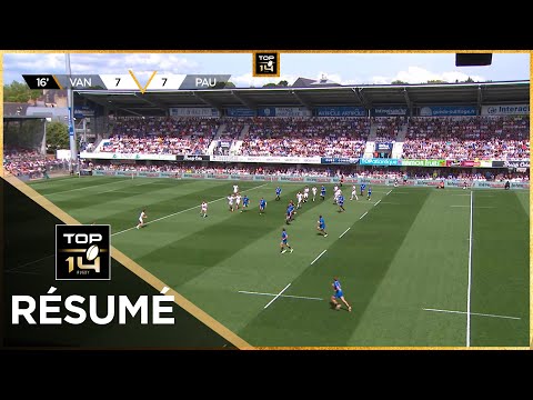 TOP 14 Saison 2024-2025 J25 - Résumé RC Vannes - Section Paloise