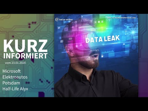 Microsoft, Elektroautos, Potsdam, Half-Life Alyx | Kurz informiert vom 23.01.2020
