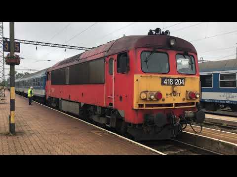 20190623 Celldömölk, 418 204 csörgő jár rá a győri személyvonatra