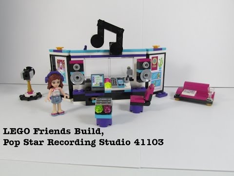 LEGO Friends Build - Pop Star Recording Studio 41103