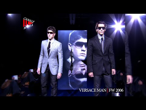 VERSACE MAN Fall Winter 2006 Milan 4K - Canale Moda