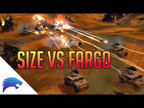 ^BiG^SiZe vs Fargo | Nice 1v1 Pro USA Mirror | Generals Zero Hour