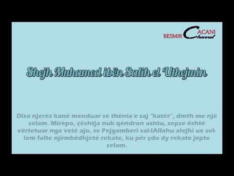 351. A lejohet t’i falim Taravitë duke dhënë selam për çdo katër rekate-Uthejmin