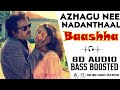 Azhagu Nee Nadanthaal 🥰 | 8D Song 🎧 | Baashha🔥 | Rajinikanth| Deva | SPB | KS Chitra