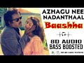 Azhagu Nee Nadanthaal 8D Song Baashha Rajinikanth Deva SPB KS Chitra