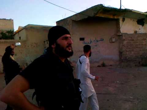 استهداف الفرقة 17 بقذائف الهاون من قبل عناصر كتيبة القسام  في مدينة الرقة