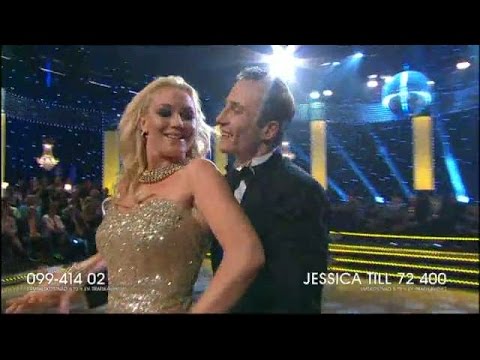 Jessica Andersson och Kristjan Lootus - slowfox - Let’s Dance (TV4)