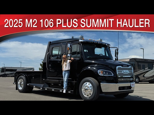 Preview image of 2025 Freightliner M2 106 Plus Model Summit Hauler Custom Medium Duty youtube video