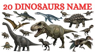 Download lagu Dinosaurs Name | 20 Dinosaurs in English | T-Rex & Triceratops | Learn Dinosaurs mp3 Download lagu Dinosaurs Name | 20 Dinosaurs in English | T-Rex & Triceratops | Learn Dinosaurs mp3