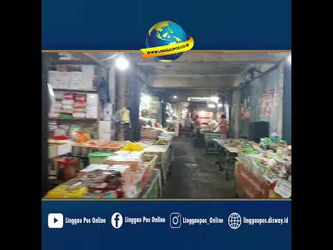 Pasar Inpres Lubuk Linggau Makin Sepi