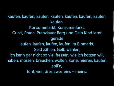 Systemfehler Wenn Inge tanzt Konsuminfarkt Lyrics