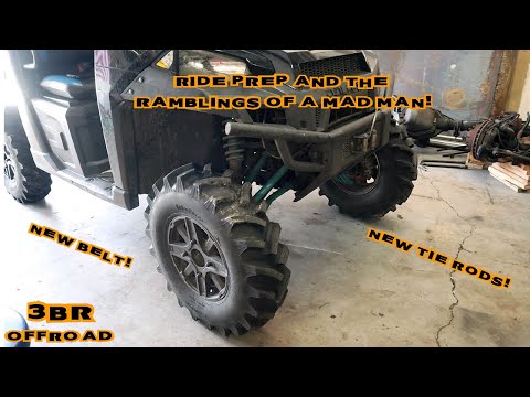 Much Needed Tie Rod Upgrade On My Polaris Ranger And A Quick Belt Change |3BR OFFROAD