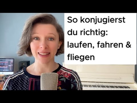 So konjugierst du richtig: laufen, fahren, fliegen