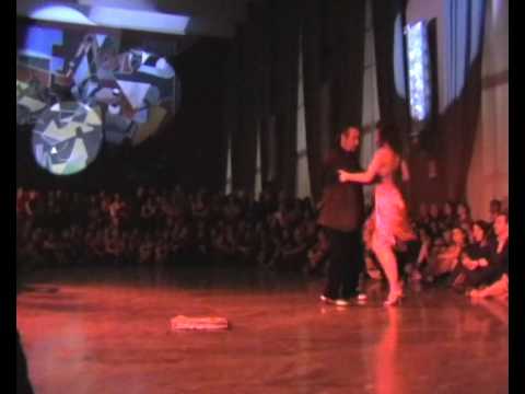  Juana Sepulveda  and  Mariano Frumboli  are  dancing  to  the  tango  "  Torrente  "