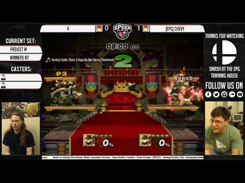 Smash @ TTH - 4 (Bowser) Vs. [ePG] Chevy (Bowser) - Project M (Winners R2)