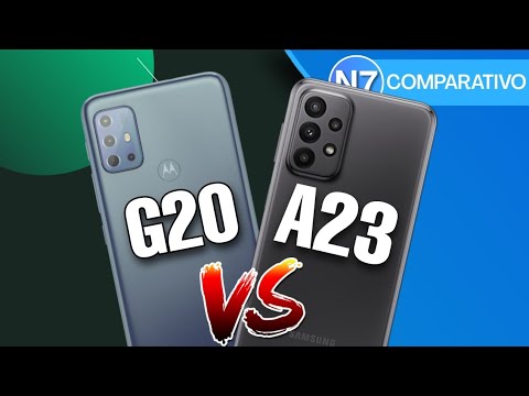 MOTO G20 VS A23 | Comparativo